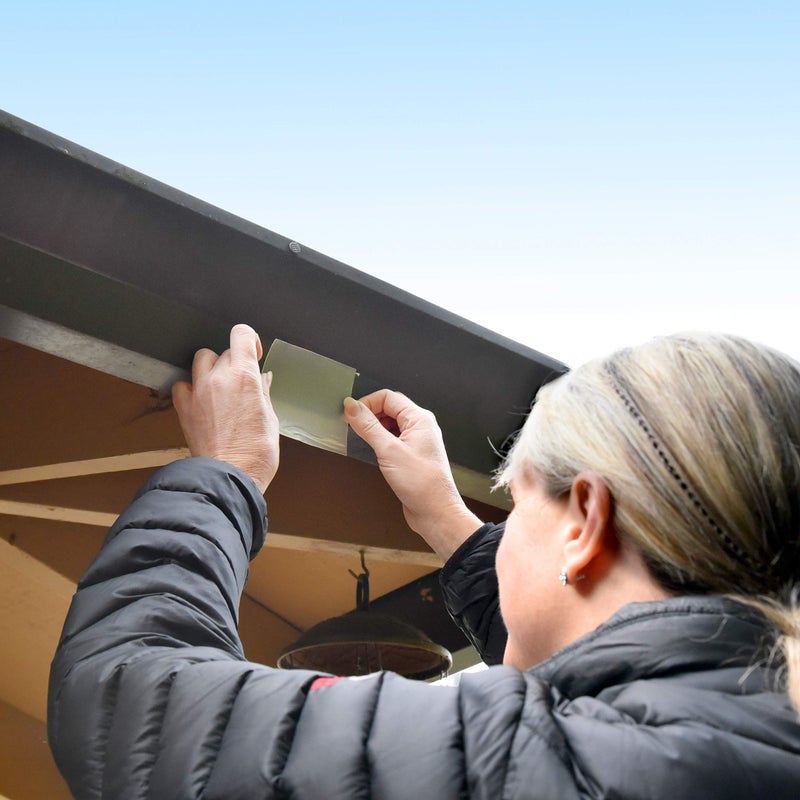 Gaffer Power Made in USA â€“ Clear Butyl Waterproof Repair Tape | Industrial-Strength Leak Seal for Roofs, Pipes, Gutters & RVs | Heavy-Duty, Flexible & Weatherproof Butyl Sealant | 4 Inch x 5 Feet - Image 2
